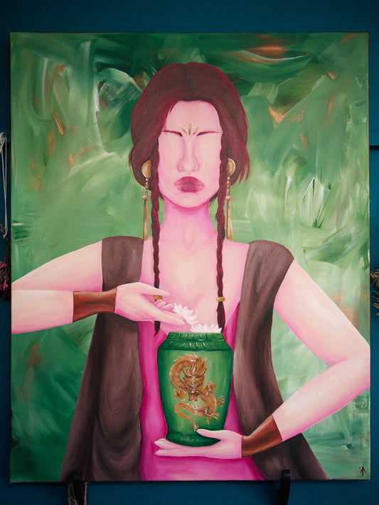 Protectrice de Maux - Toile Unique