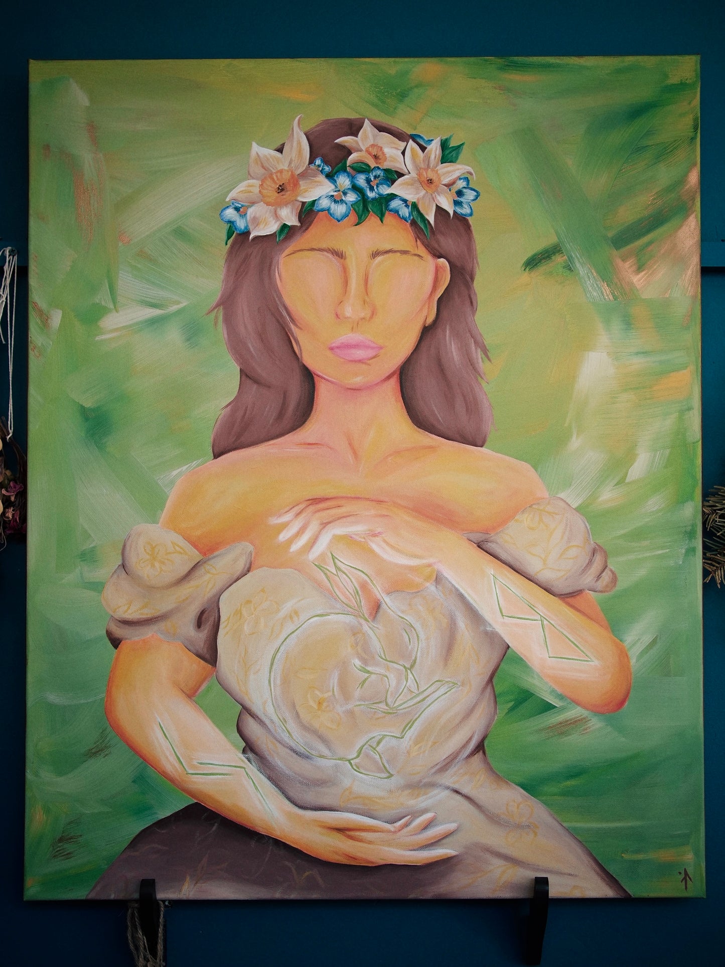 Sculptrice du Levant - Toile Unique