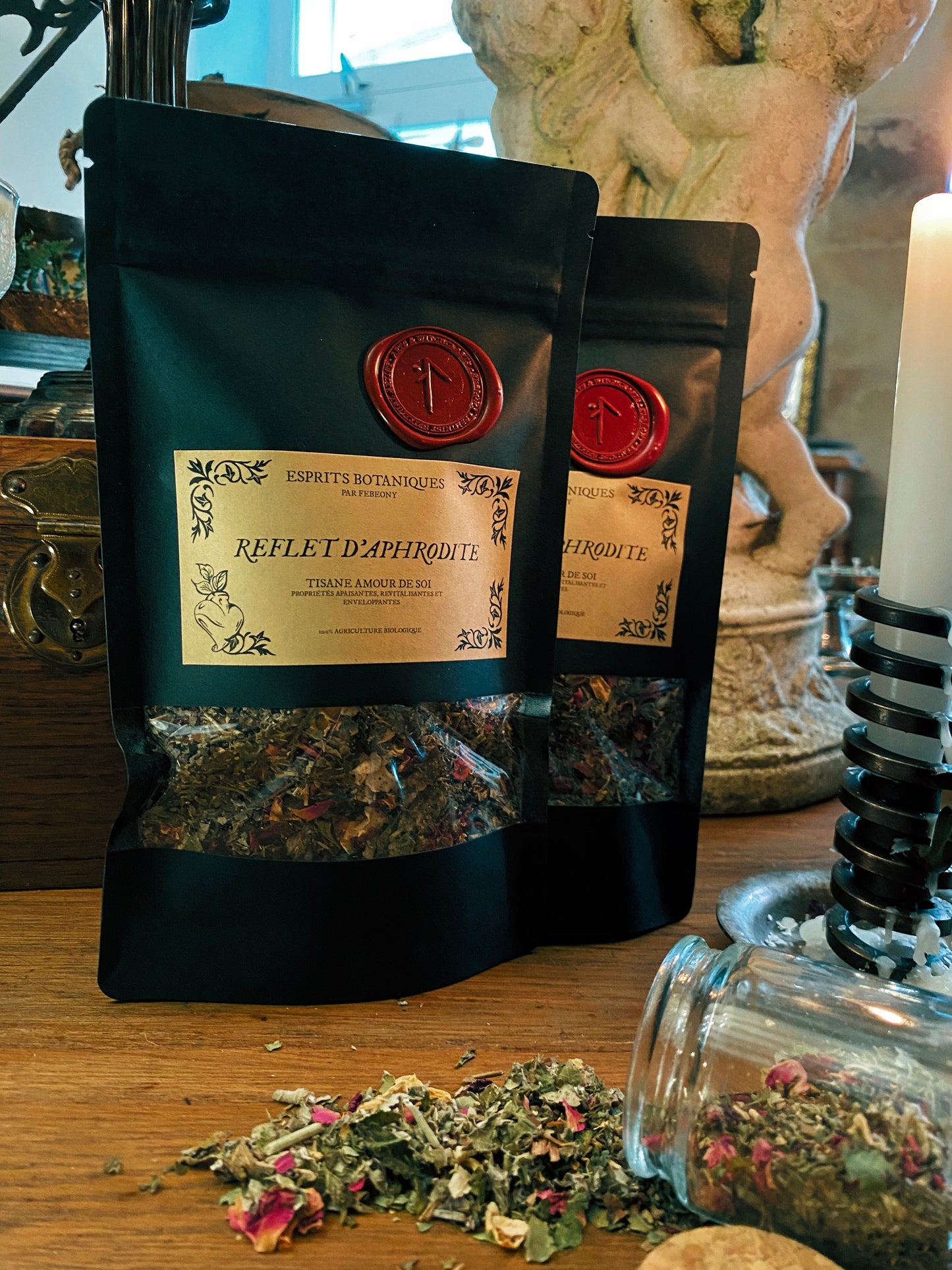 Reflet d’Aphrodite - Tisane Amour de soi