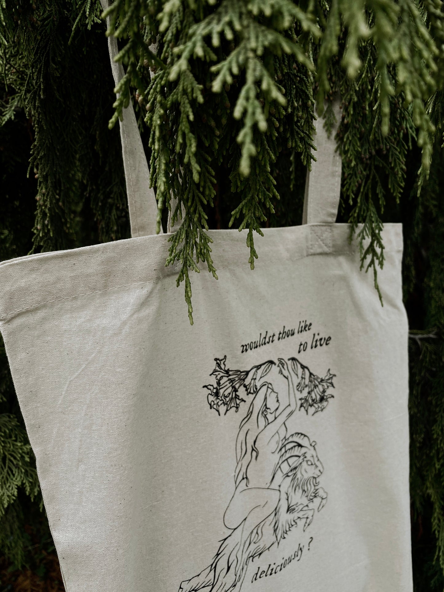 Tote Bag "Envol de la Sorcière"