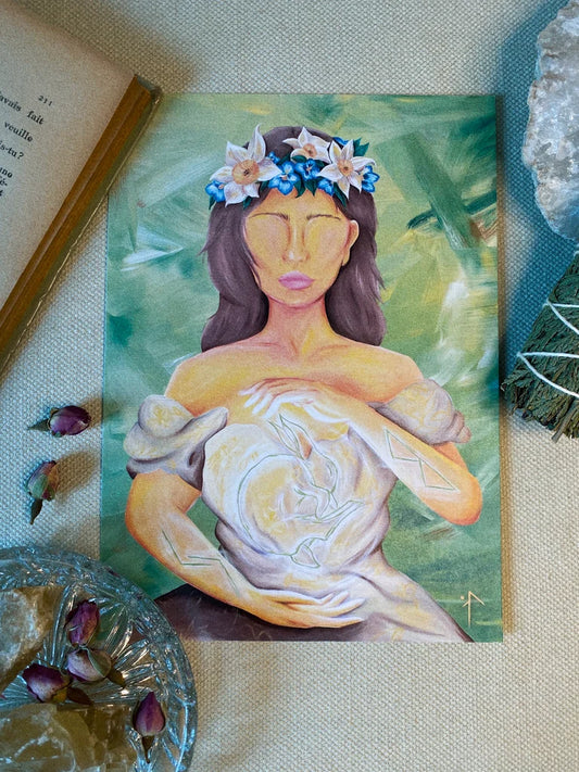 Sculptrice du Levant